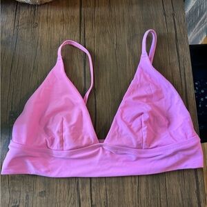 Aerie triangle bikini top
